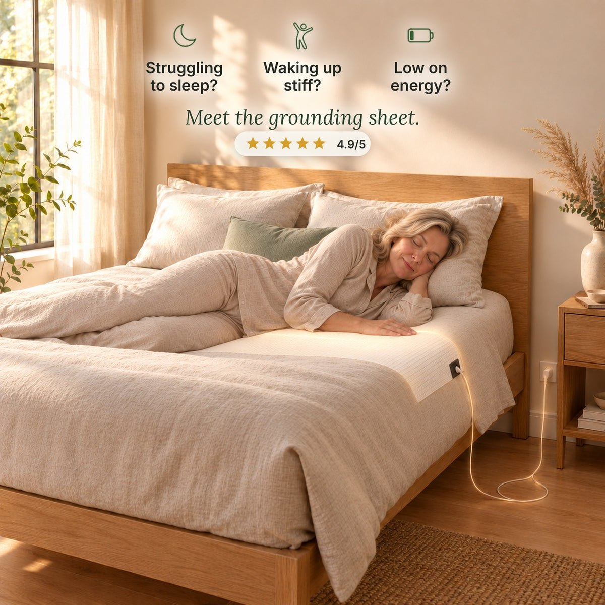Earth's Rhythm Grounding Sheet
