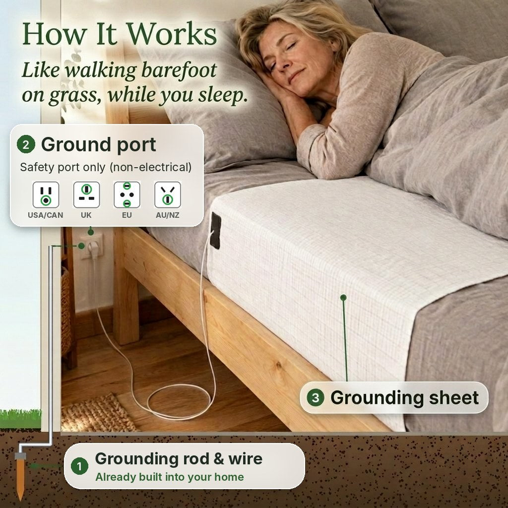 Earth's Rhythm Grounding Sheet